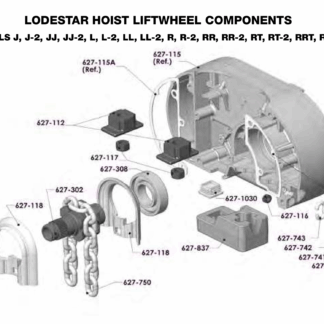 Liftwheel Components J's thru R's
