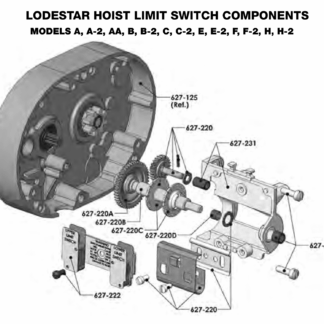 Limit Switch Components A's thru H's