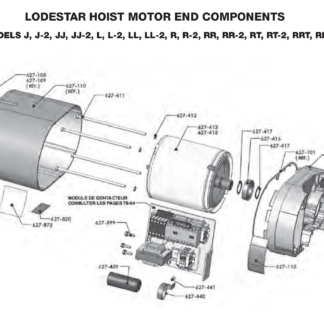Motor End Components J's thru R's